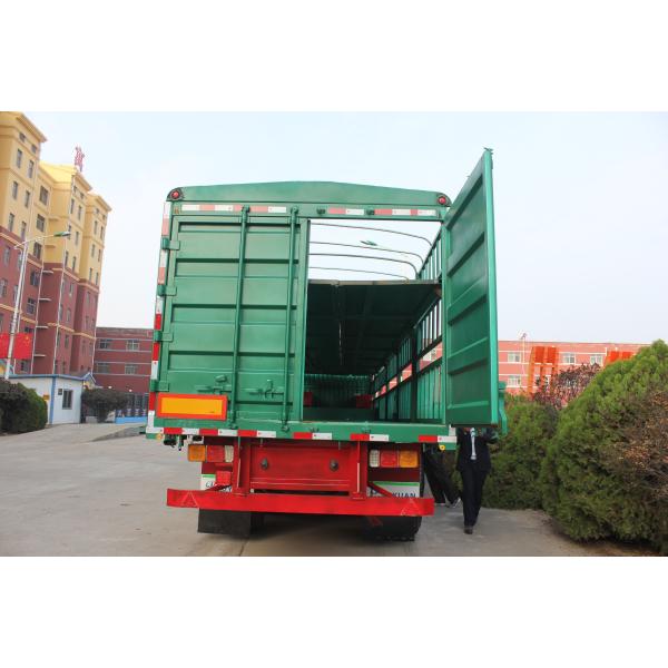 3*13ton Axle Steel Semi Cargo Trailer for Livestock Transport in Nigeria and Australia