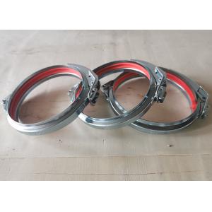China Stainless Steel Spiral Ducting Quick Release Pipe Clamp 250mm on sale