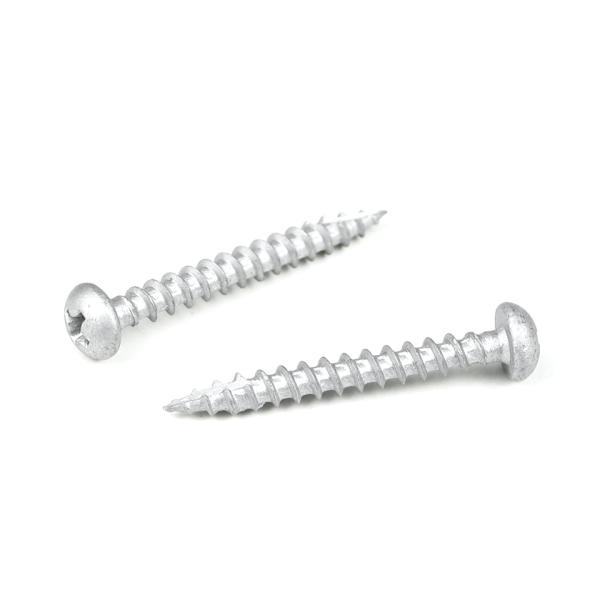 Ruspert Round Head 30mm Screws for Cement Fiberboard Material Building Installation