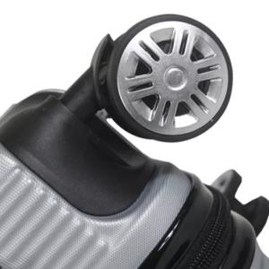 PP Aluminum Trolley Travel Luggage Sets Suitcase On Wheels 20 Inch Waterproof