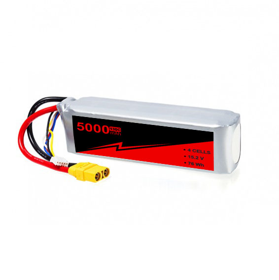 Fpv Drone Battery 5000mAh 4S LiHV Battery 15.2V 65C 130C Long Cycle Life