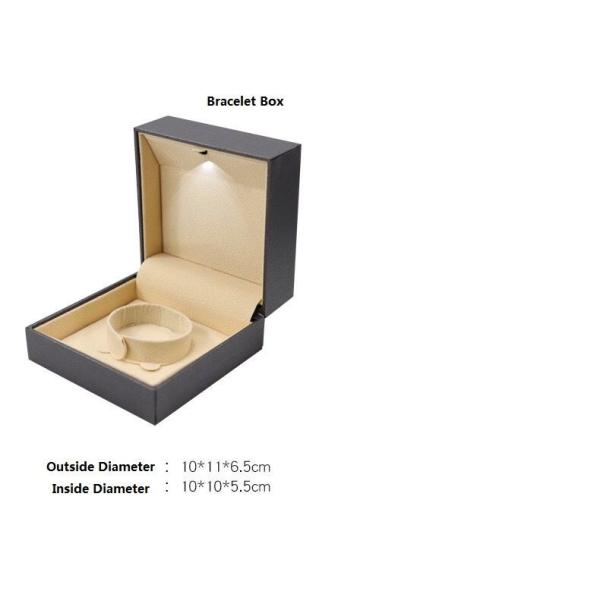 Ring/Necklace/Earring Box Bulk Lead Time 15-20 Days 100% Recyclable Paper Packaging Drawer Box with LED Light