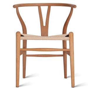Quality Healthy Tomile Natural Beech Wood And Paper Cord Dining Chair 9.9 Pounds for sale