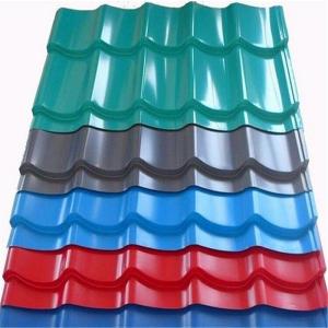 Quality DX51D+Z GI Corrugated Metal Plate DIN Blue Galvanised Coated Roofing Sheet for sale