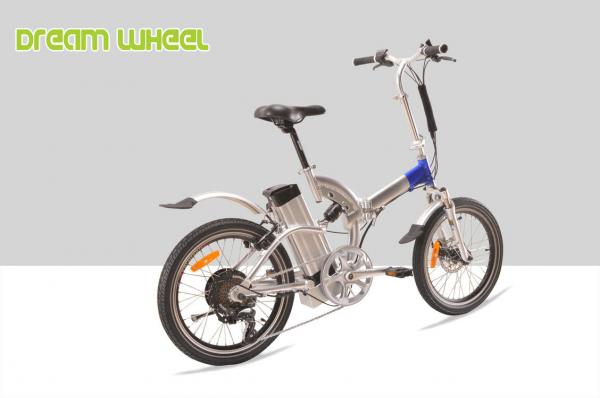 350 Watt Lightweight Fold Up Electric Bike 36V 15A Controller