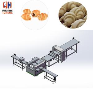 Buy cheap Industrial Unbaked Croissant Making Machine Butter Croissant Dough Cutter from wholesalers