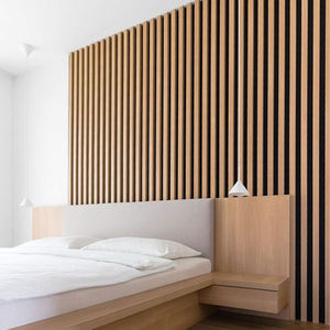 Indoor/Outdoor Wall Decoration Modern Composite Wood Panel Art for Interior Decor