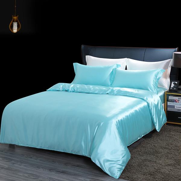 Queen Size 100 Silk Bedding Set