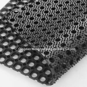 Large Holes Rubber Grass Mat Anti Slip Anti UV