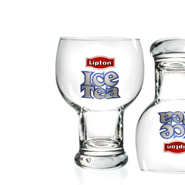 Tangson Lead Free Promotional Drinking Glasses , 400ml Drinking Glass For Ice Tea