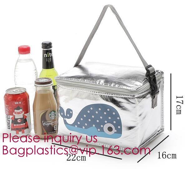 Foldable Lunch Insulated Cooler Bag Heated Food Delivery Bag Thermal Pizza Delivery Cooler Bag