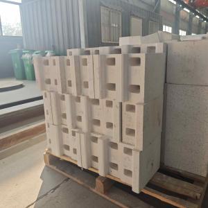 Quality White Mullite Corundum Refractory Items with Customized Design mgo c brick kiln materials for sale