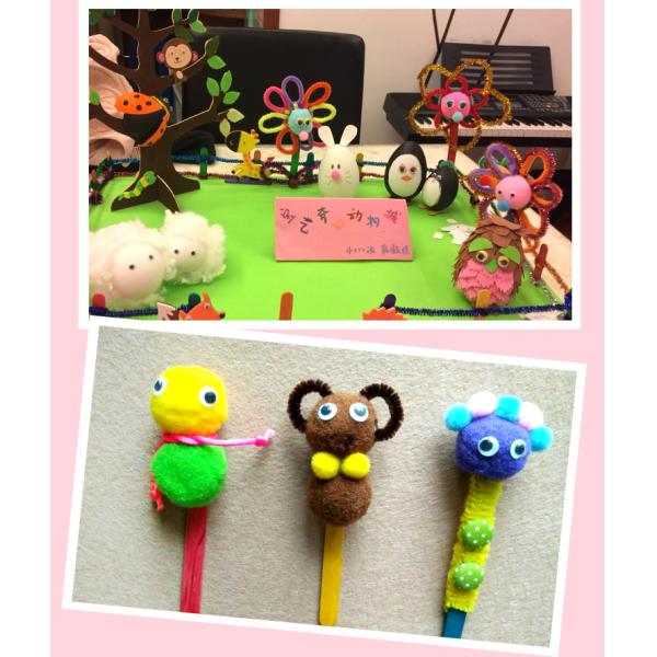 10mm ~40mm assorted color & sizes round shape soft Pom pom ball for children hand-crafted material