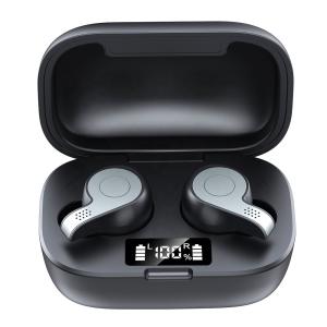 Quality Black DC 5V 1A 50mAh Wireless Bluetooth Earphone for sale