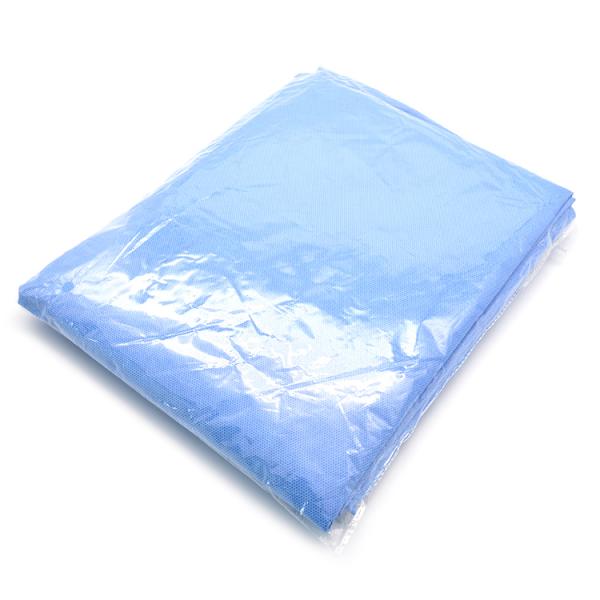 Blue Ultrasonic Seam Non Woven SMS Isolation Gowns Medical Reinforced Surgical Gown