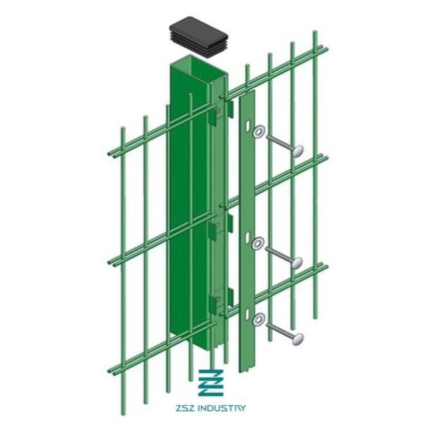 2D Welded Wire Mesh Fence Panels 6/5/6mm X 200x50mm X 1830mm X 2500mm
