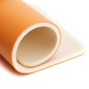 Vinyl Basketball Court Floor Covering Lightweight Yellow Moisture Proof