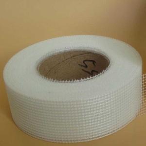 Quality Construction Material Adhesive Fiberglass Mesh 65g/M2 50mm Width for sale