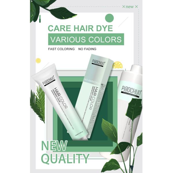 OEM/ODM Available - 100ml Salon-Grade Herbal Hair Dye, Low Ammonia Skin-Friendly Non-Irritating, 100% Grey Concealment, Long-Lasting Color Locking