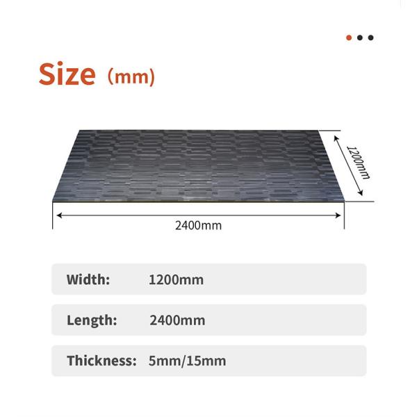 Office Room Interior 3D Decorative Wall Panels , MDF Wall Art Panels 1200x2400mm