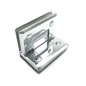 Quality 90Degree Glass Door Hardware Accessories Glass To Glass Shower Hinge for 8-10mm Glass for sale