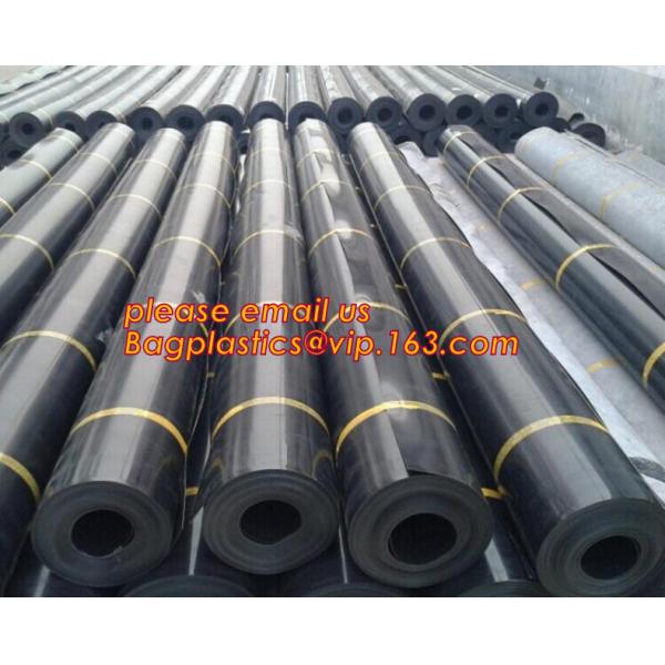 0.8mm pond liner hdpe fish pond geomembrane,Composite Geomembrane for fishing pond,Polyester Needle Punched Nonwoven Geo