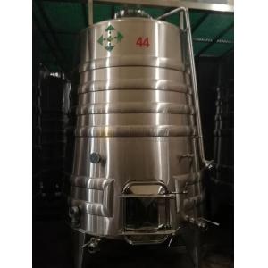 Quality Fruit Wine Making Equipment , 5000l Stainless Steel Fermentation Vessel for sale