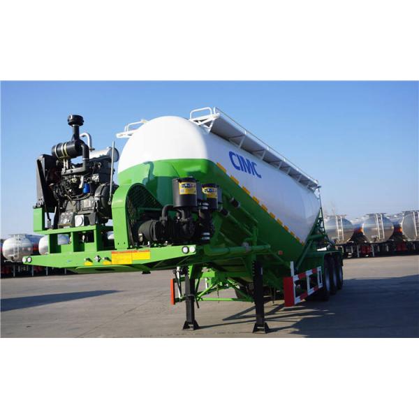 3 Axle 40ton Dry Bulk Cement Powder Tanker Trailer for Sale in Kenya