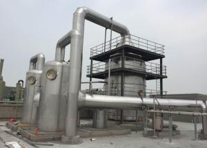 Quality SS304 316L Multiple Effect Evaporation System For Dye Wastewater Ammonium Sulfate for sale