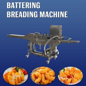 Quality Tempura Chicken Batter Meat Breading Machine Automatic for sale