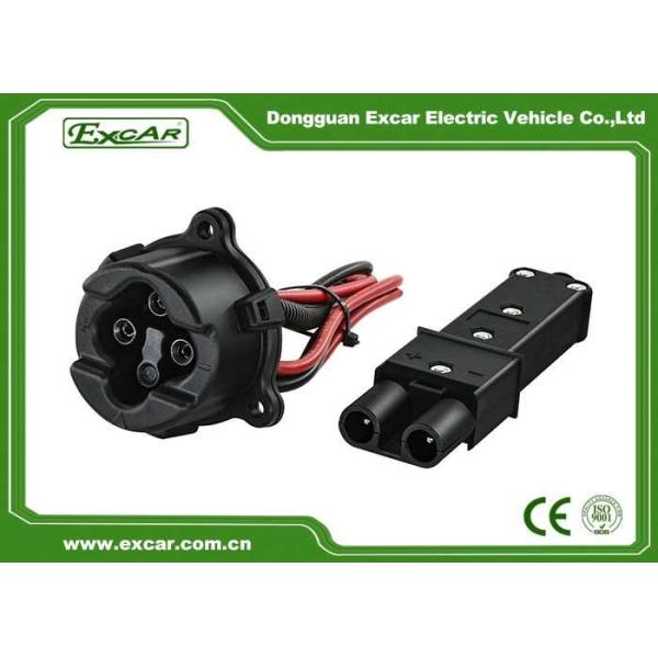 2 Pin Golf Cart Charger Plug And Receptacle For YMH Electric Golf Car Accessory