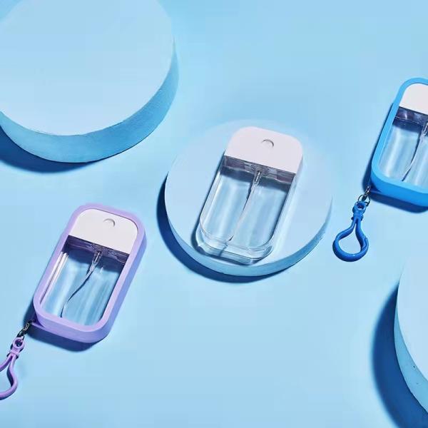 Credit Card Hand Sanitizer Pocket Spray Bottle 38ml 45ml 50ml For Perfume Alcohol Containers