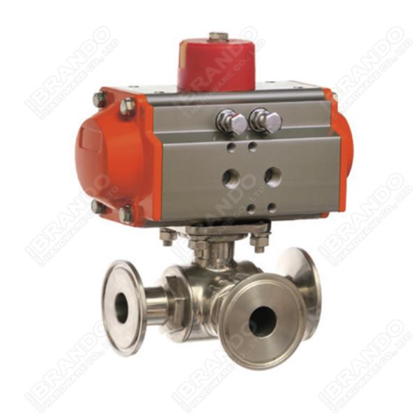 Pneumatic Operated Ball Valve With Actuator Solenoid Valve Limit Switch