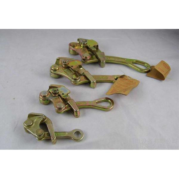 Alloy Steel Cable Pulling Clamp 3T Half - Moon Shape Clamping Jaw