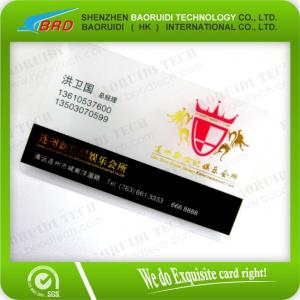 Quality Promotion Transparent Business Frosted Card for sale