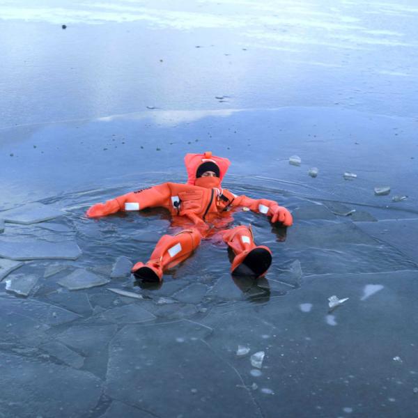 Immersion suits with thermal protective aid for sales