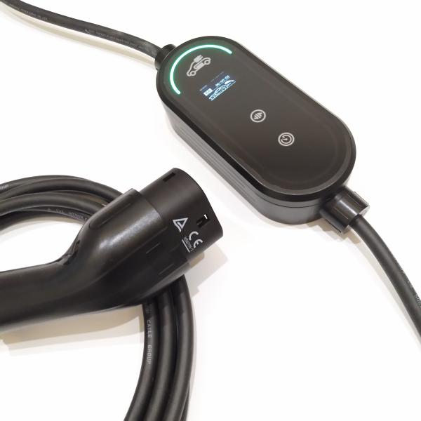 AC EV Portable Charger 3.6kW 7.4KW 11KW With Current adjustment