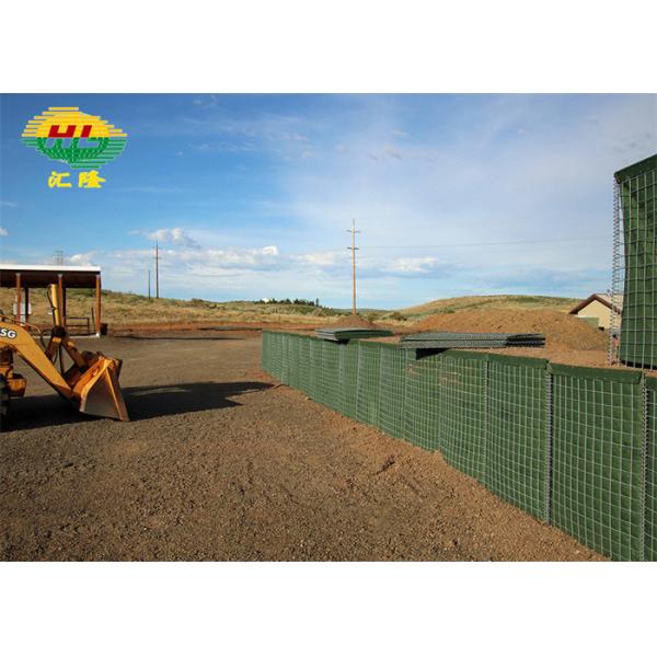 Robot Welded Hesco Defensive Barriers Hot Dipped Galvanized