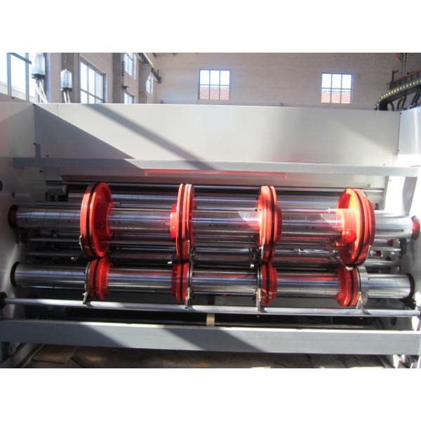 3 Colors Print Slot Die Cut Carton Box Making Machine 5.5KW