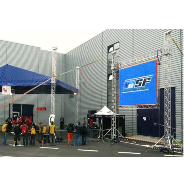 Front Service P4.81 outdoor LED Big Display 6500cd/sqm Jumbotron Screen For Stage Fast Lock Design