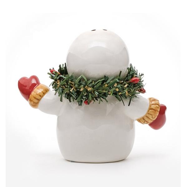 Creative Cute Animal Earthenware Ceramic Salt And Pepper Shaker Set For Christmas