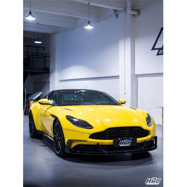 For Aston Martin DB11 Carbon Fibre Body Kit DB11 Upgraded PK Style Carbon Fiber Front Lip Diffuser Spoiler Hood