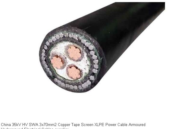 PVC Insulated Electrical Armored Multi Core Copper Conductor Low Voltage