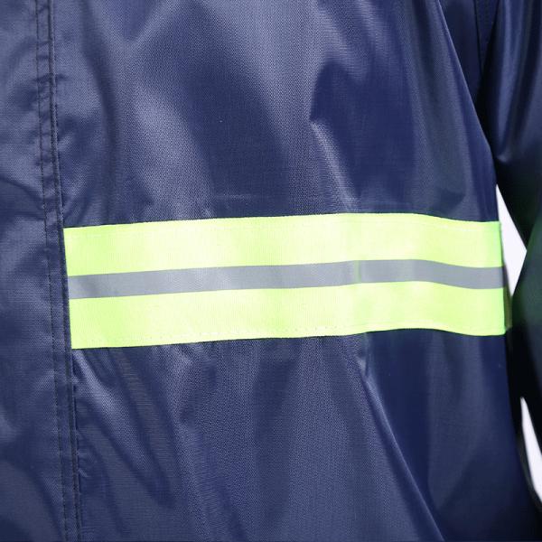 Full Body Protection Military Poncho Raincoat PU Coating Waterproof For Men And Women