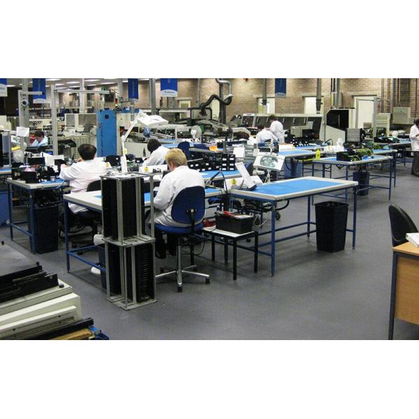 ESD Interlocking PVC Garage Flooring 10 Ohm ESD Flooring Tiles