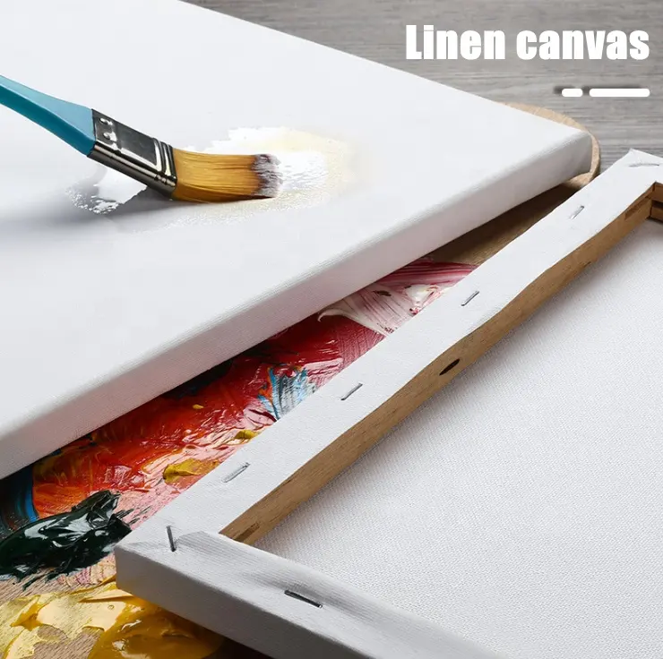 Custom Wooden Frame Stretched Canvas For Painting Home Hotel Restaurant Decorations