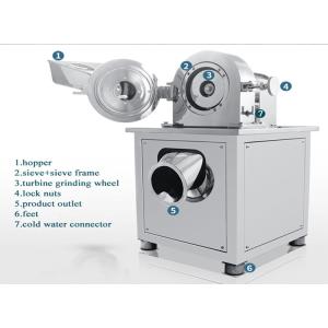 stainless steel grain powder fineness grinding machine spices condiment making