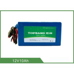 China Prismatic Lithium Iron Phosphate Lifepo4 Batteries , Lithium Iron Phosphate 12V10AH on sale