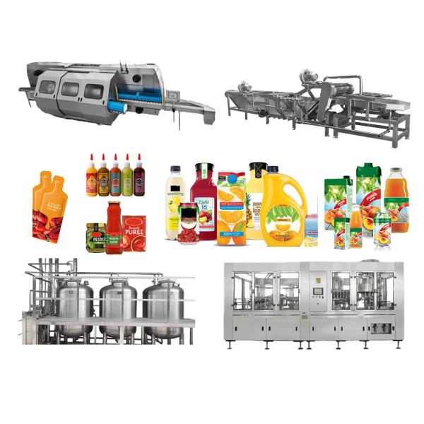 Buy NFC Apple Juice Production Line Machine Food Grade Fully Automatic Production Line at wholesale prices