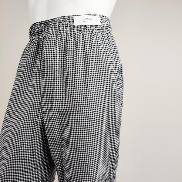 Cotton Polyester Blend Chef Work Pants For Hotels Restaurant